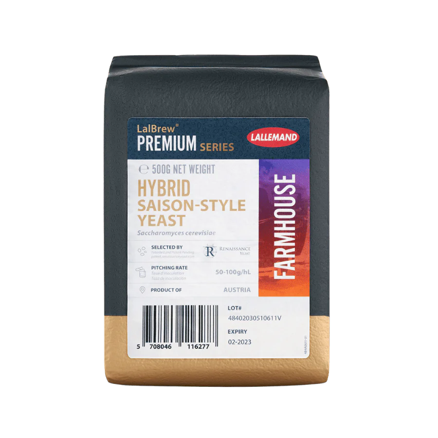Levure sèche hybride de Lallemand pour la production de Saison et de bières fermières